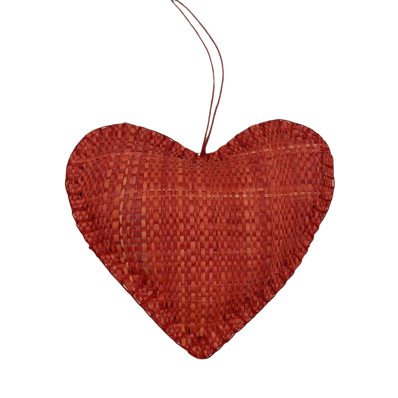Raffia Heart Ornament
