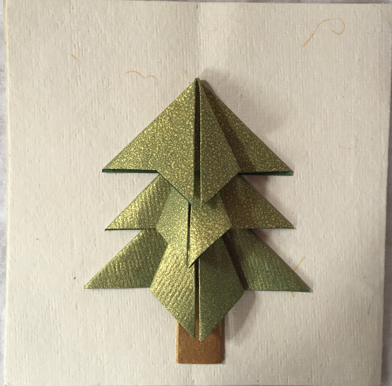 Origami Tree Card